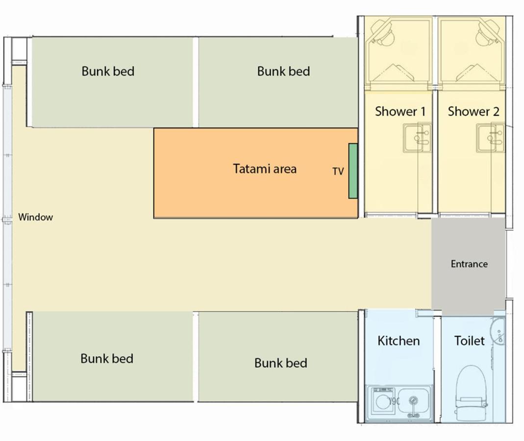 Ten Apartment Hotel Fukuoka  Extérieur photo